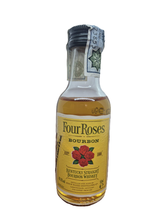 Four Roses Kentucky Straight Bourbon Whiskey miniature/mignon
