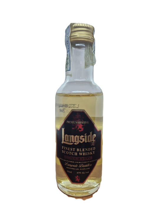 Langside scotch whisky miniature/mignon