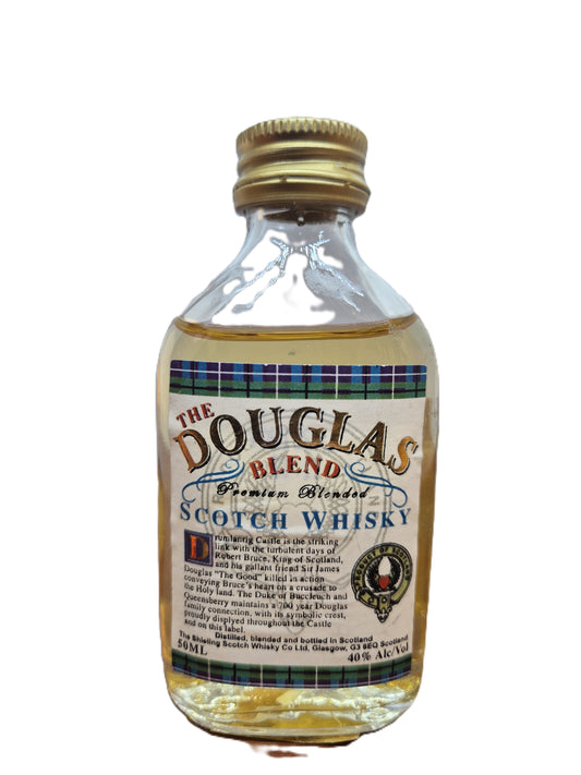The Douglas scotch whisky miniature/mignon