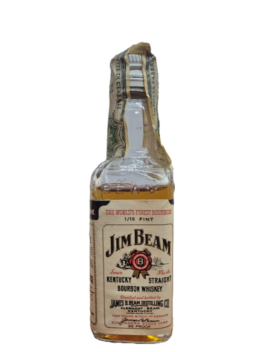 Jim Beam Straight Bourbon Whiskey miniature/mignon