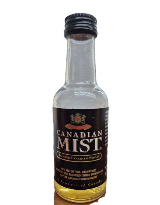 Canadian Mist Blended canadian whisky miniature/mignon