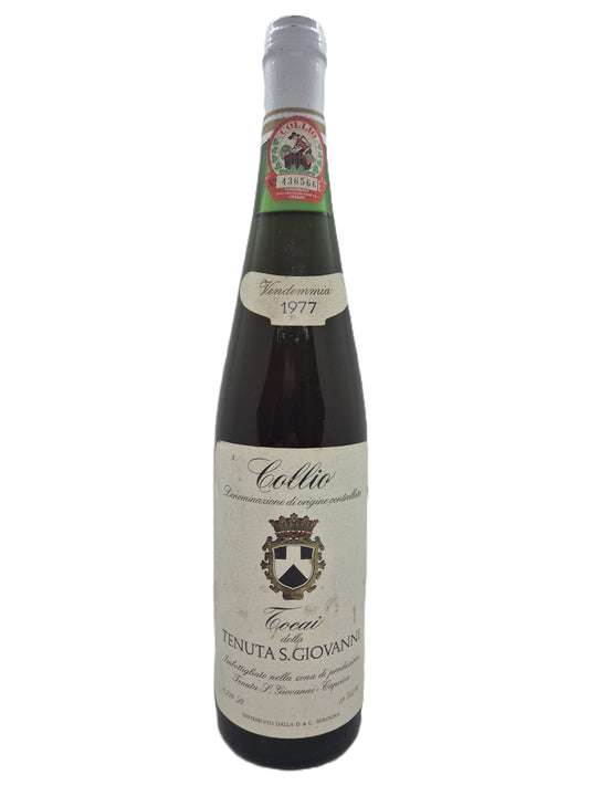 Collio doc 1977 Tocai della Tenuta S. Giovanni