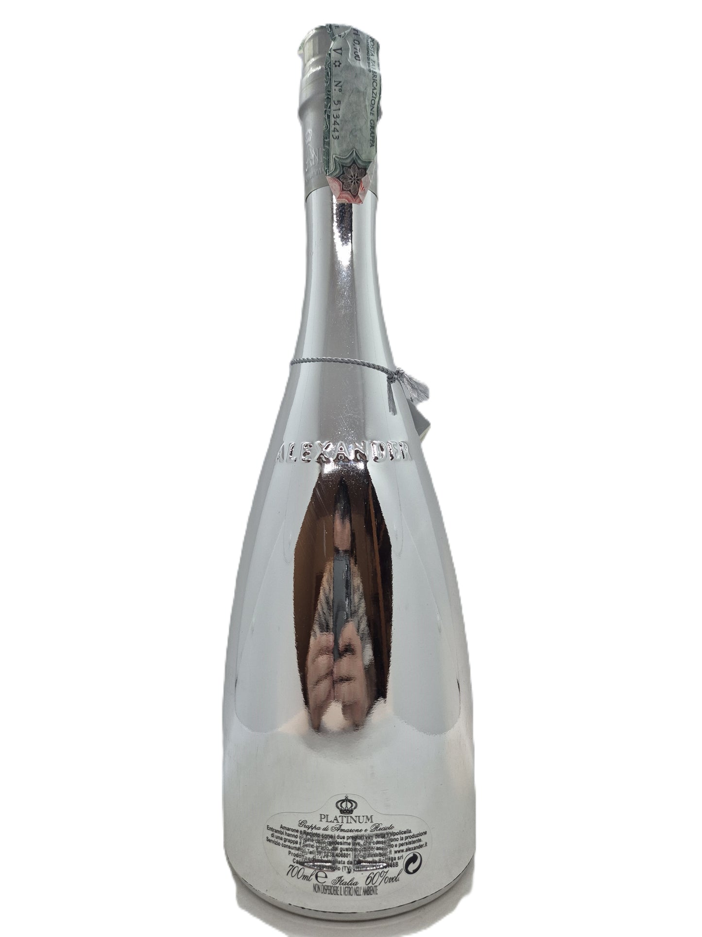 Alexander Platinum Acquavite Grappa di Amarone e Recioto