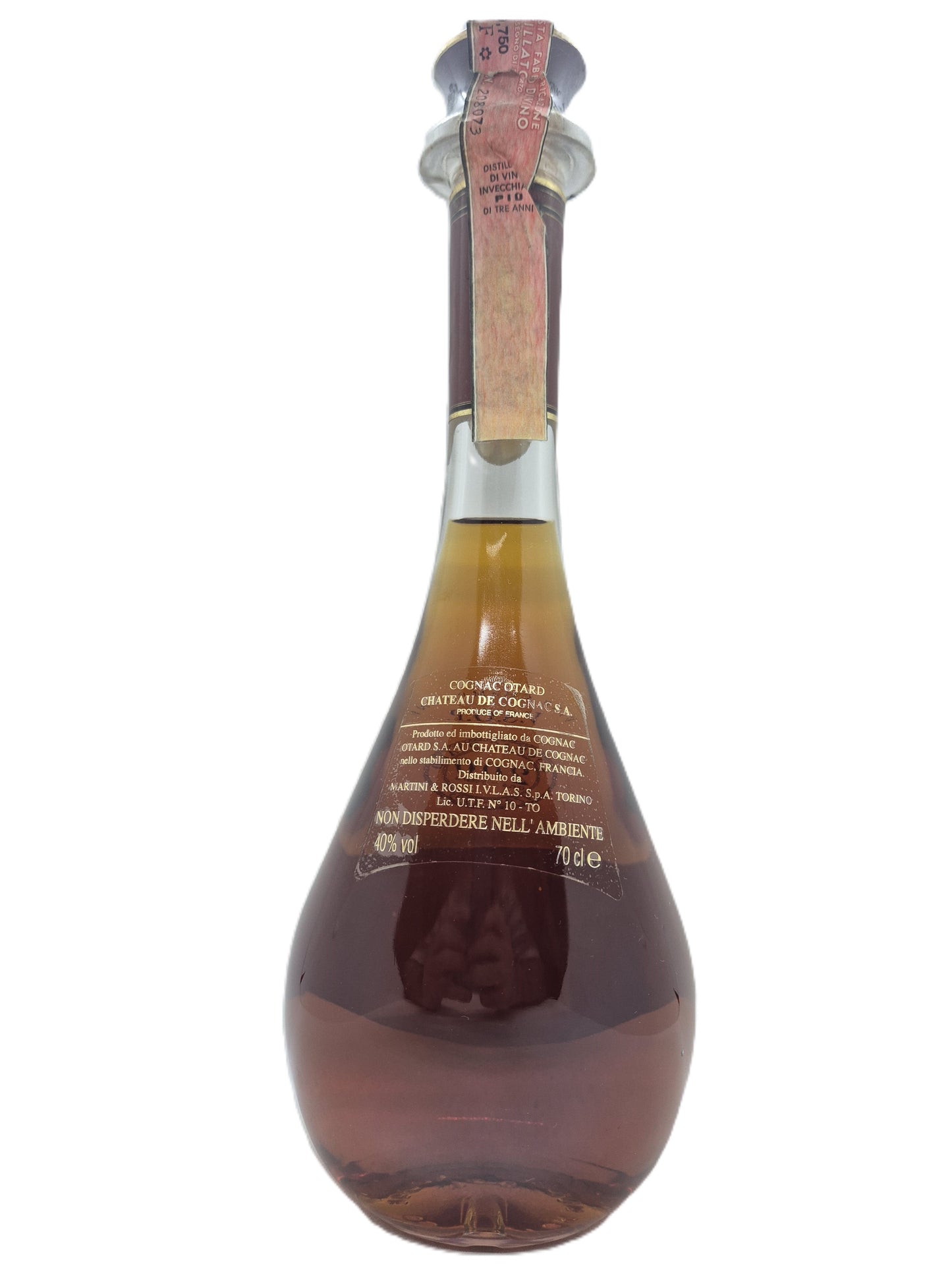 Otard Cognac fine champange V.S.O.P. bicentenario 1795-1995