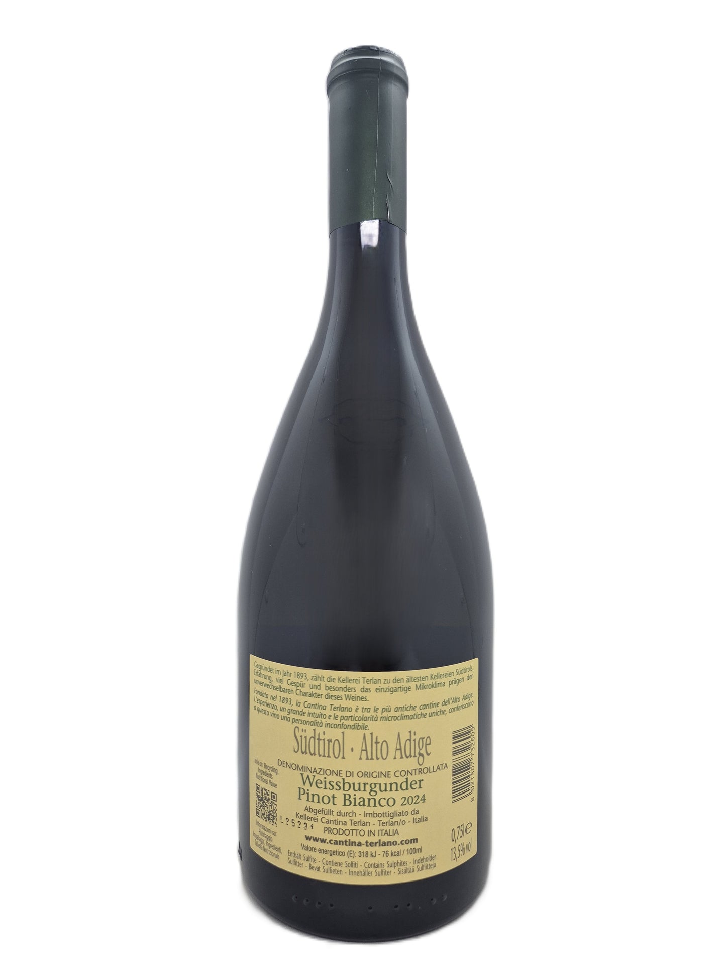 Pinot Bianco Alto Adige doc 2024 Terlan