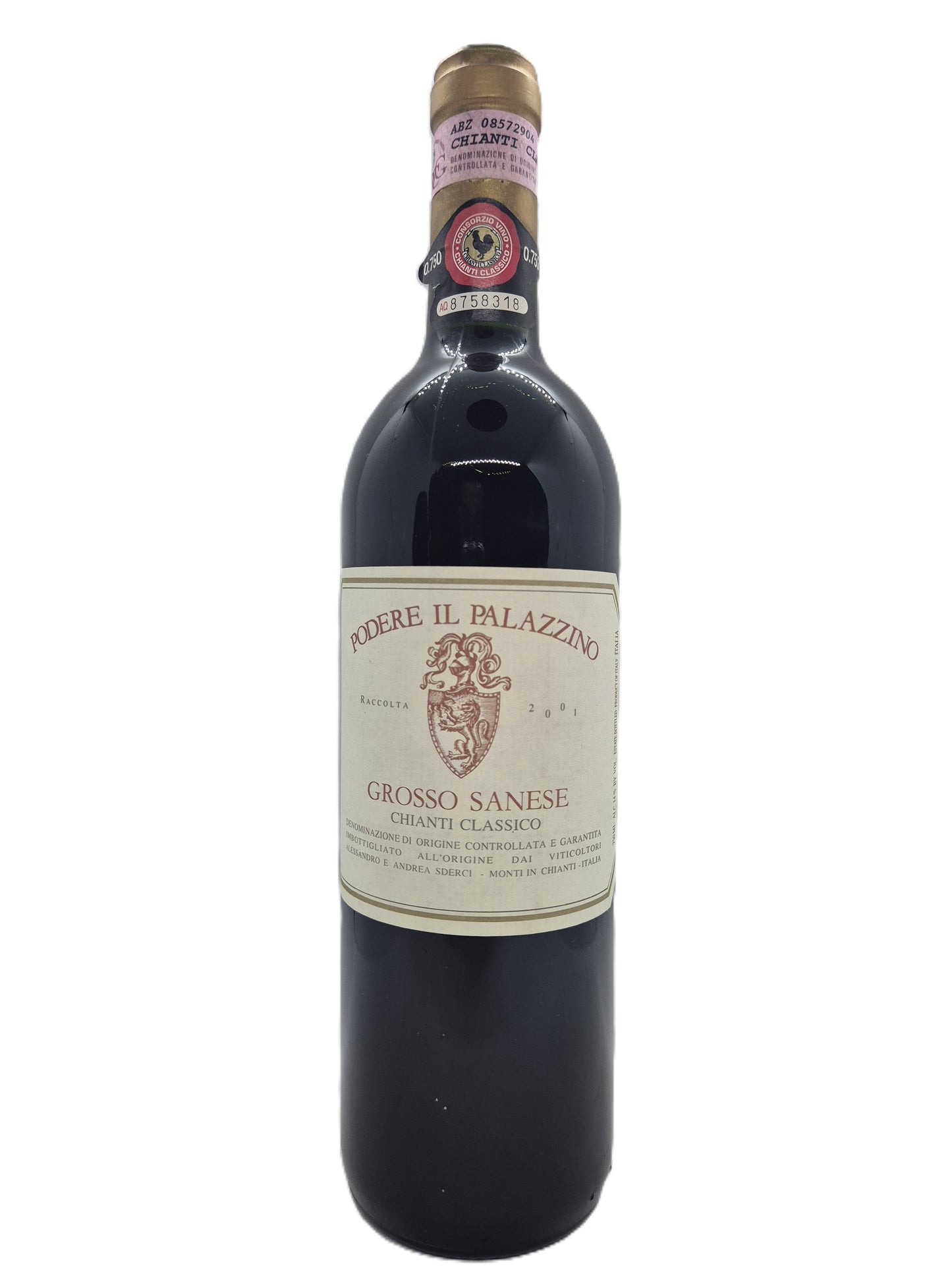 Chianti Classico docg 2001 "Grosso Sanese" Podere il Palazzino