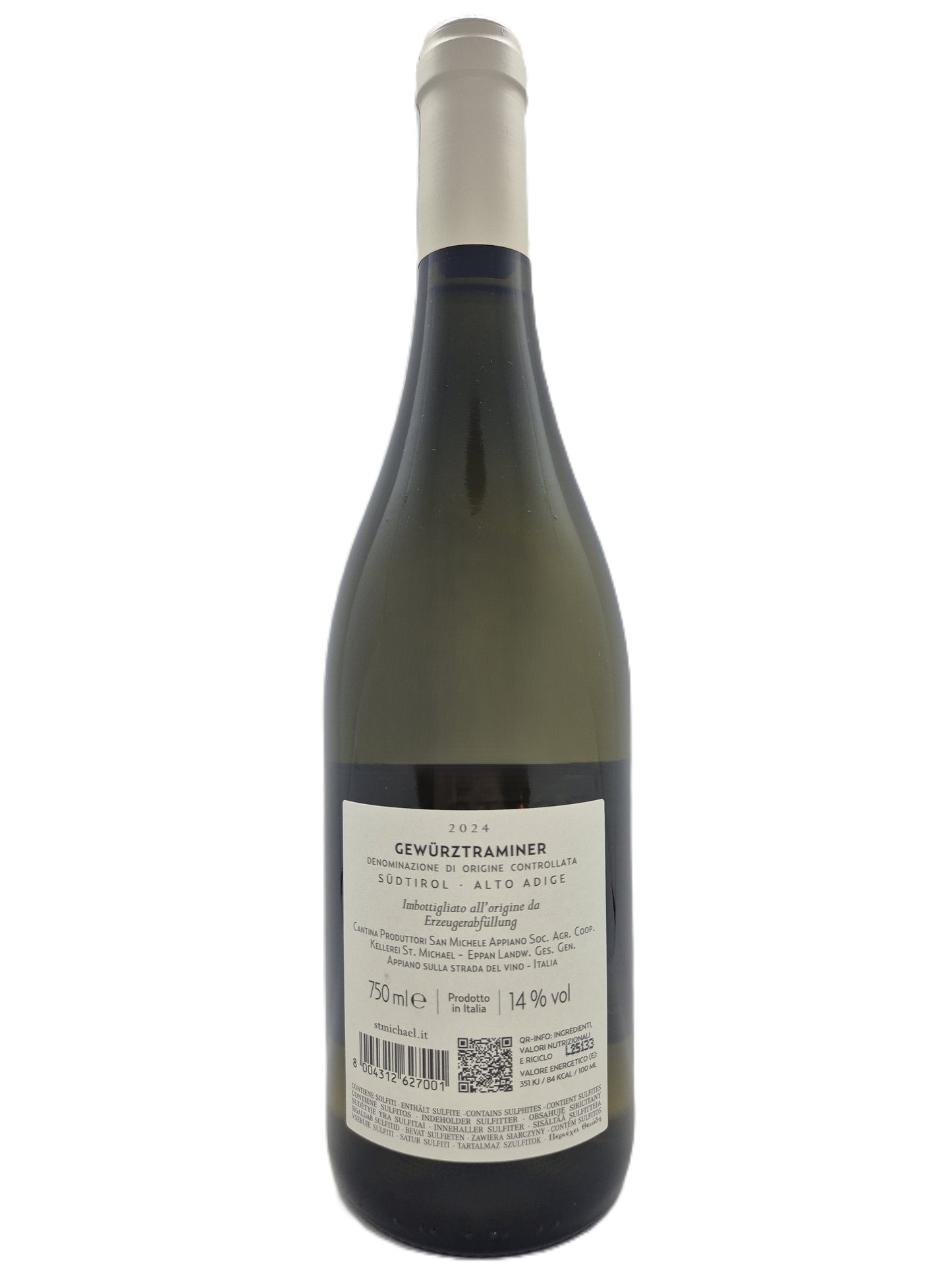 Alto Adige doc 2024 Gewurztraminer St. Michael - Eppan Cantina