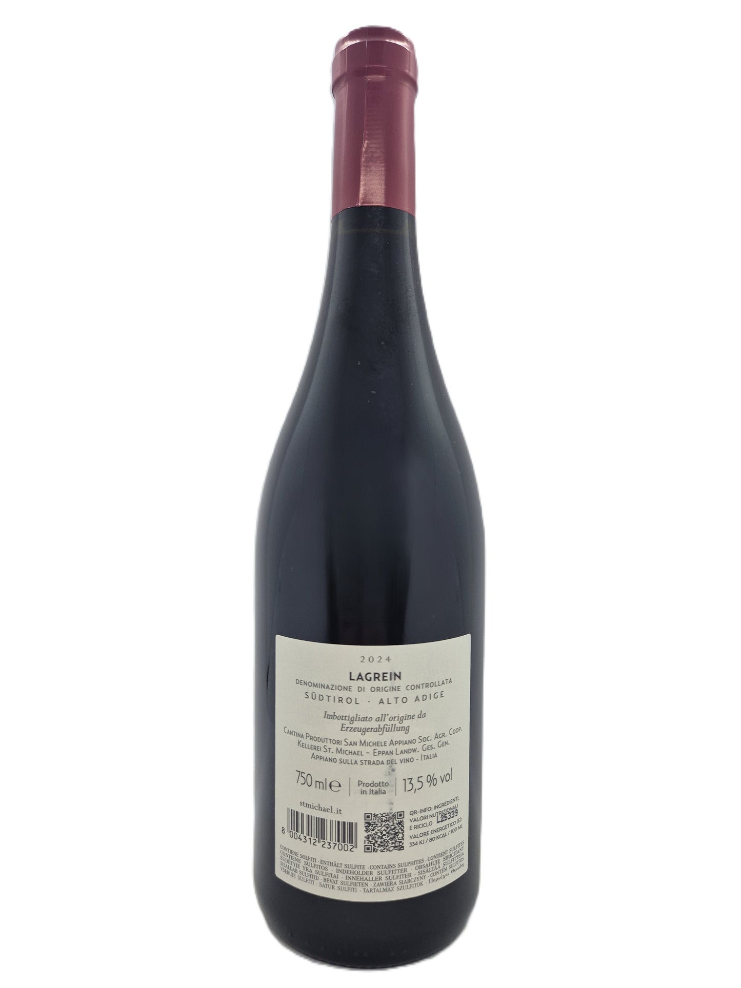 Alto Adige doc 2024 Lagrein St. Michael - Eppan Cantina