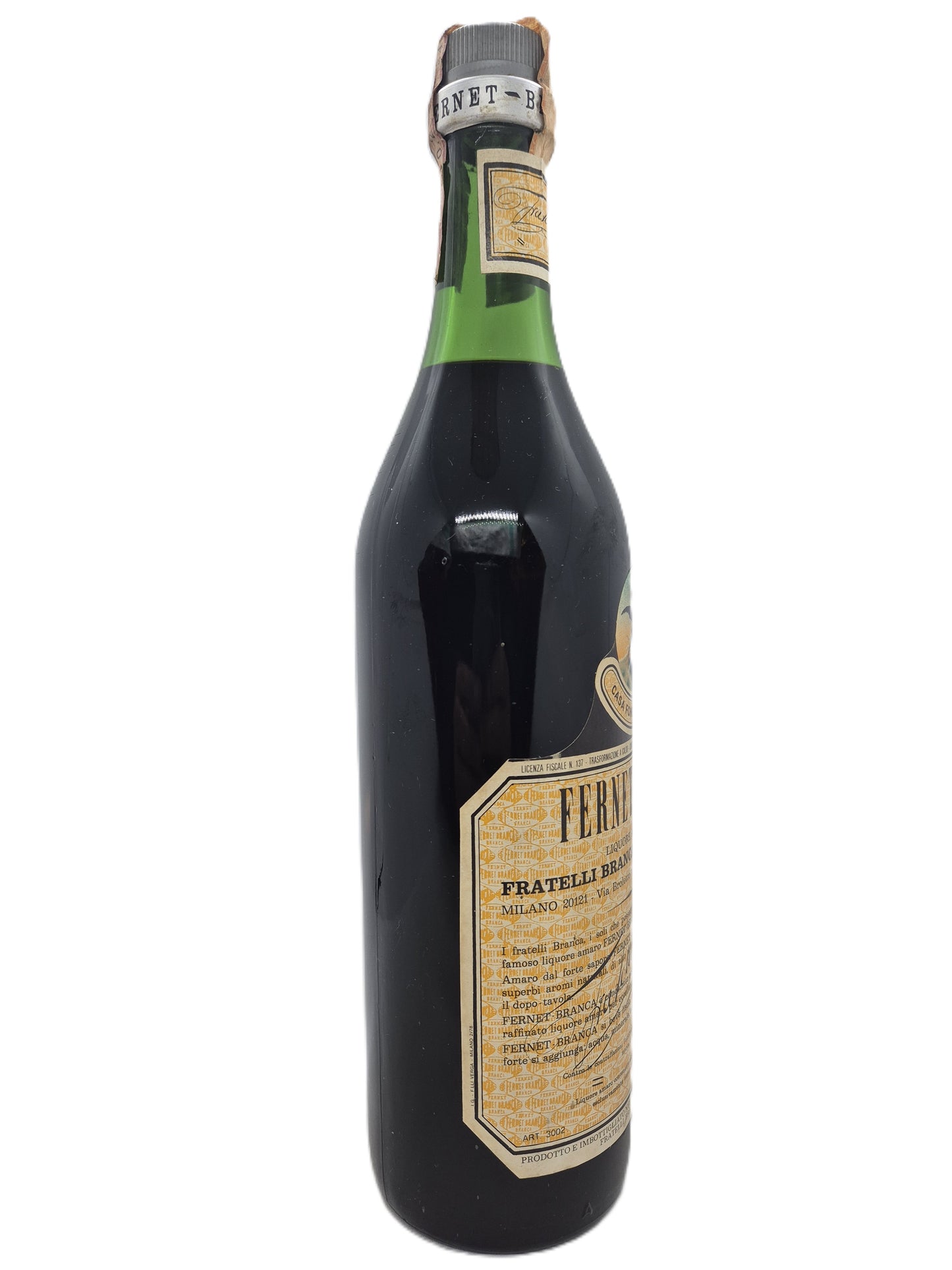 Fernet Branca 02/1978 Fratelli Branca distillerie
