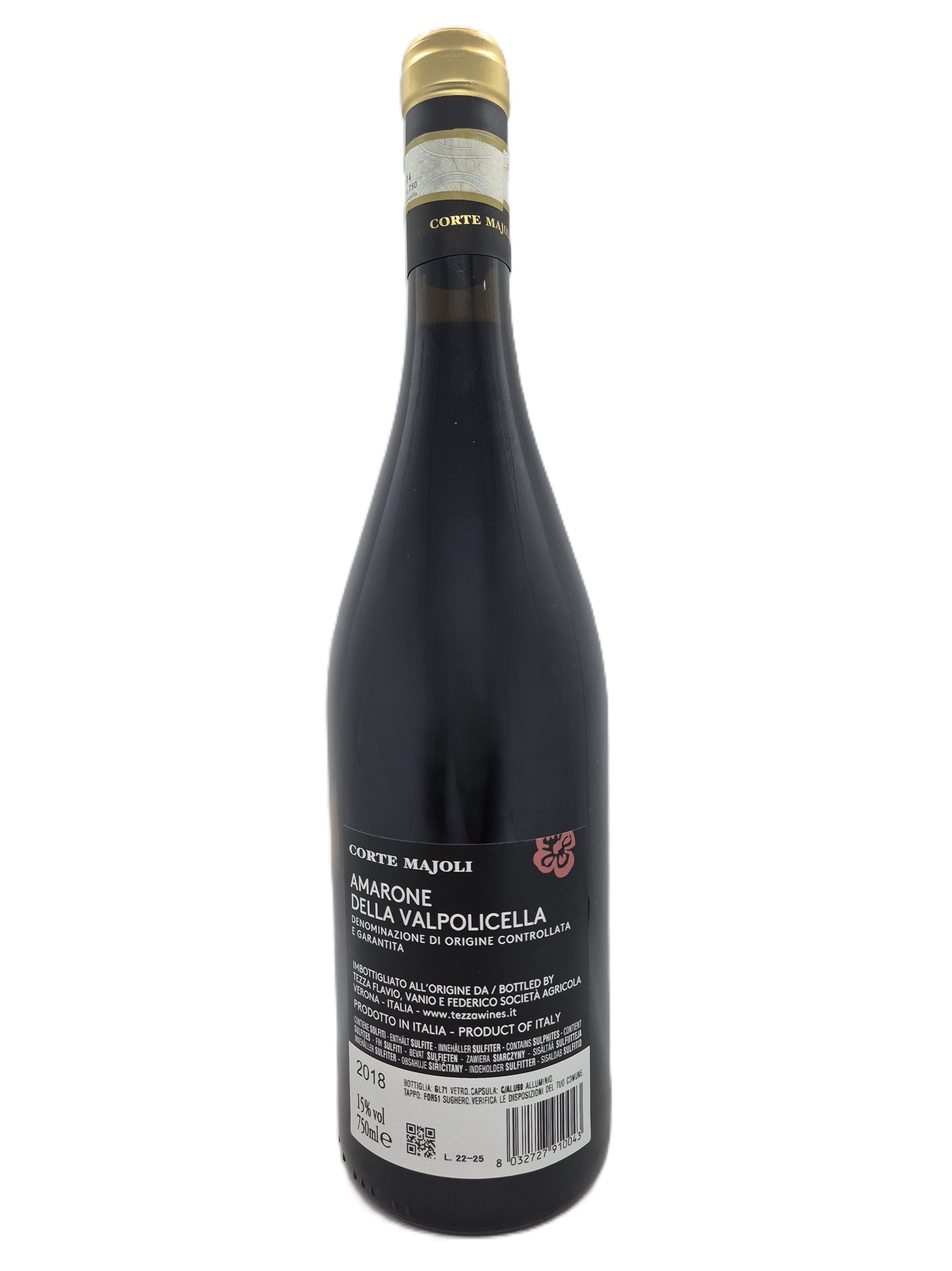 Amarone della Valpolicella docg 2018 "Corte Majoli" Tezza