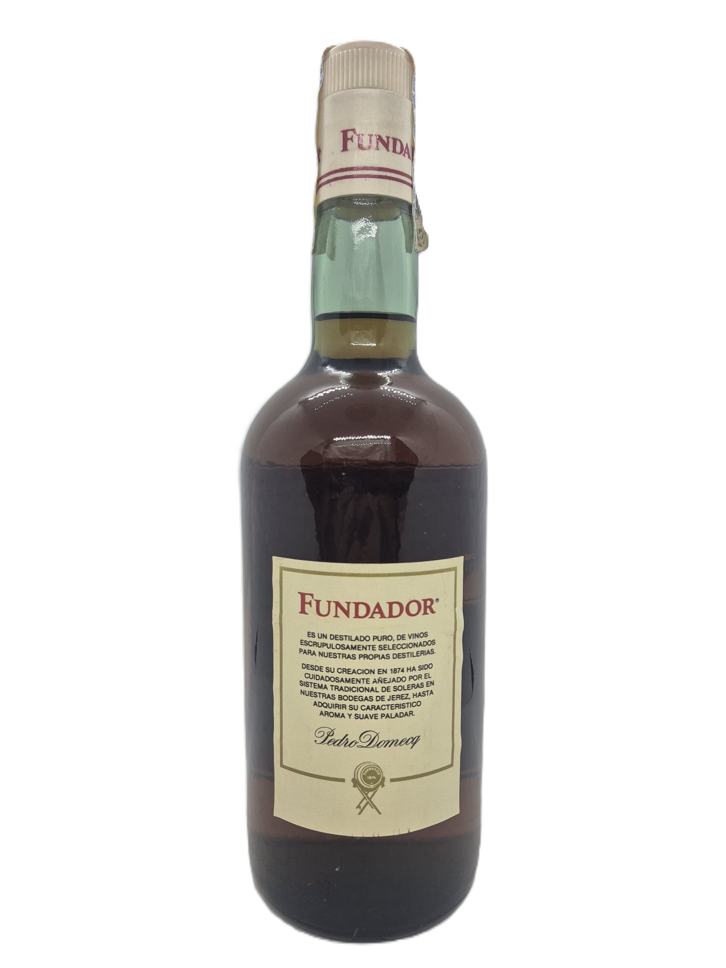 Fundador brandy Jerez de la Frontera Pedro Domecq