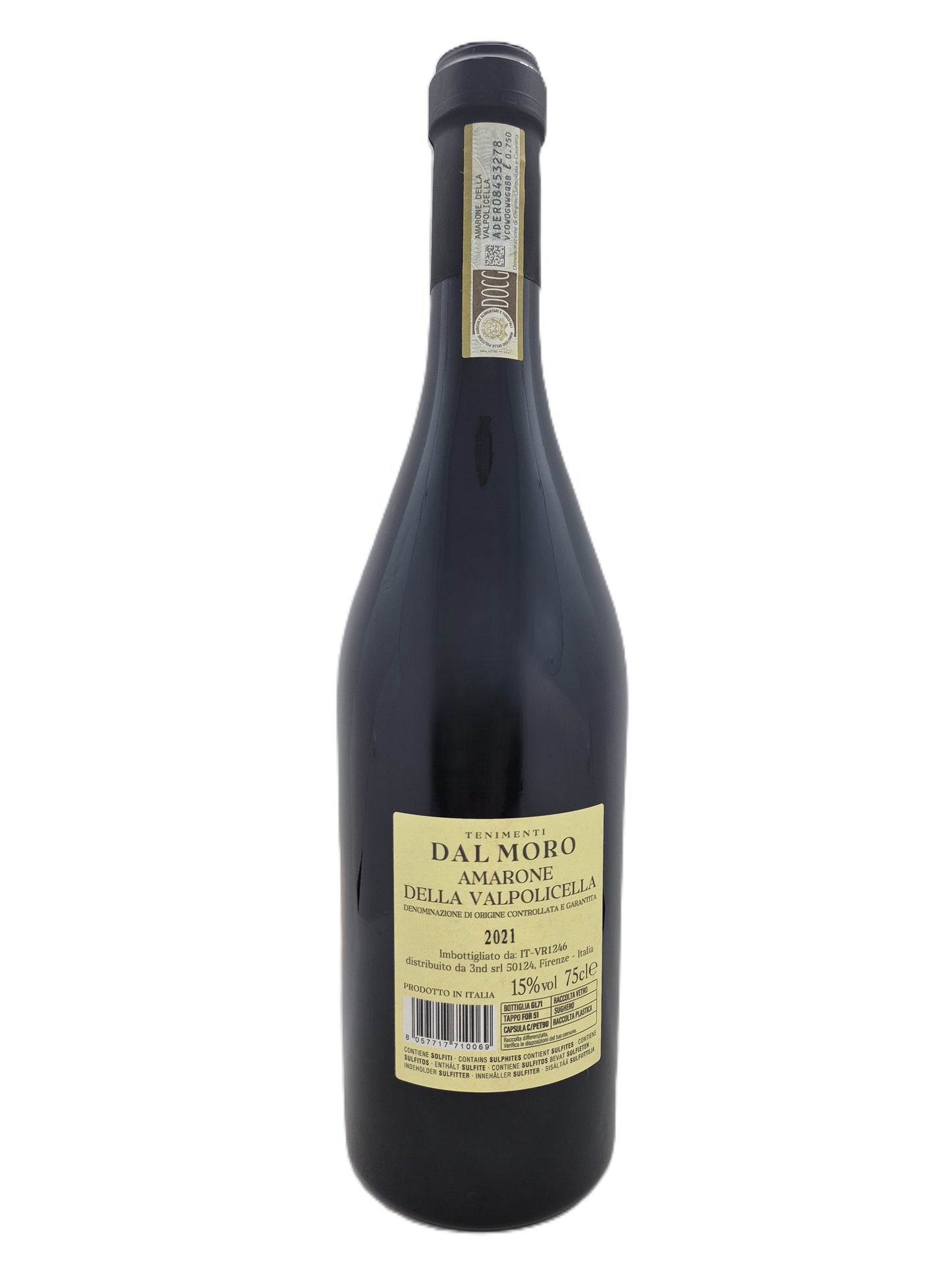 Amarone della Valpolicella docg 2021 Tenimenti Dal Moro