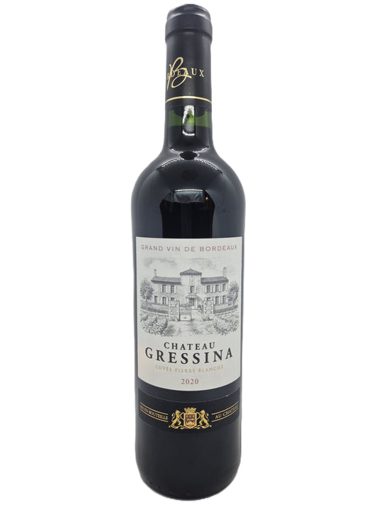 Bordeaux Cuvèe Pierre Blanche 2020 Chateau Gressina