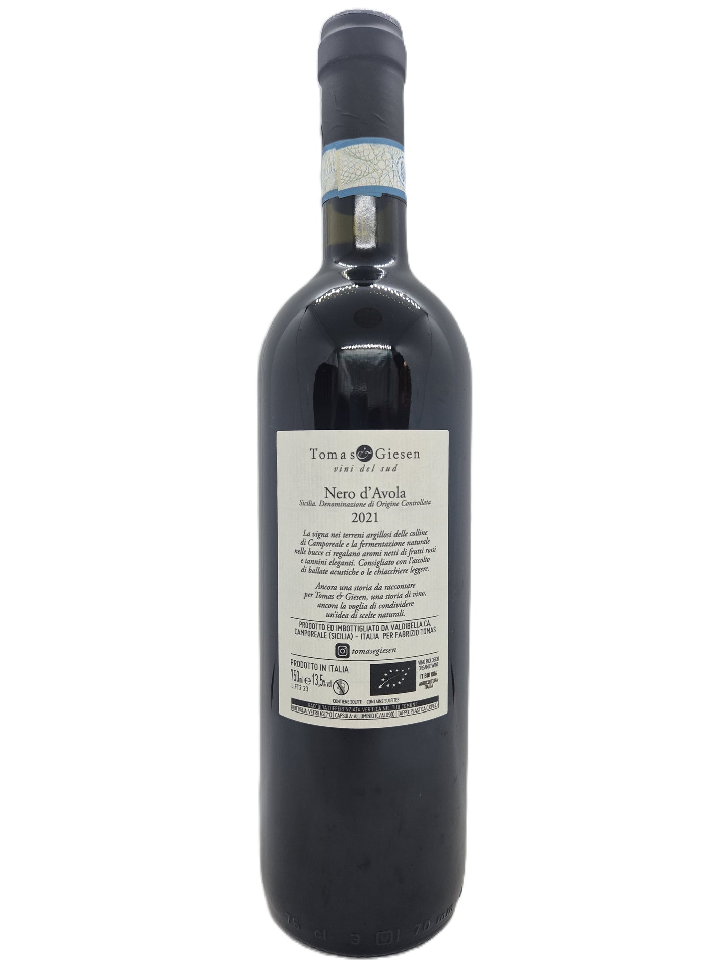 Nero d'Avola Doc 2021 "Ballac" Tomas & Giesen