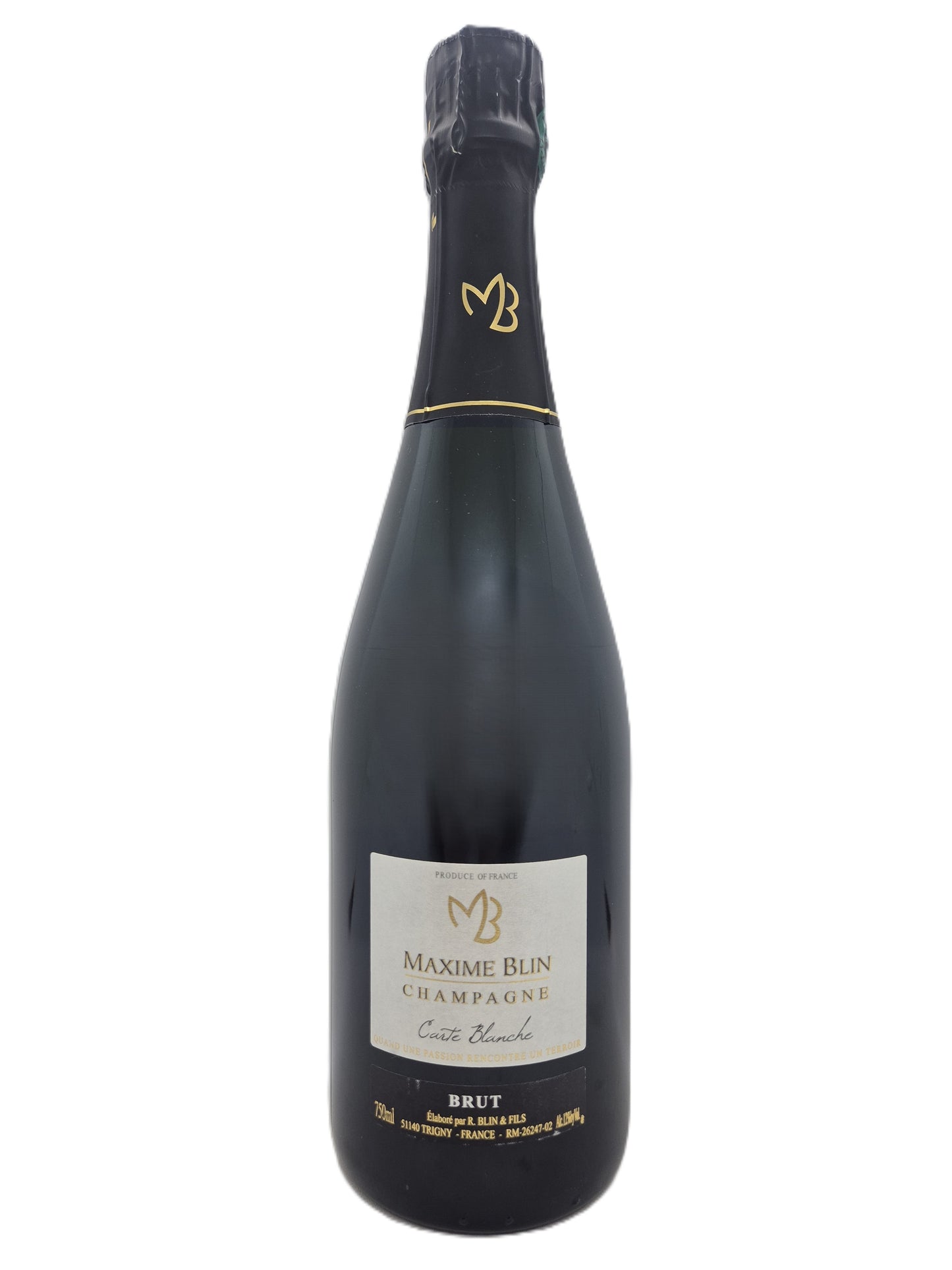 Champagne "Carte Blanche" Maxime Blin