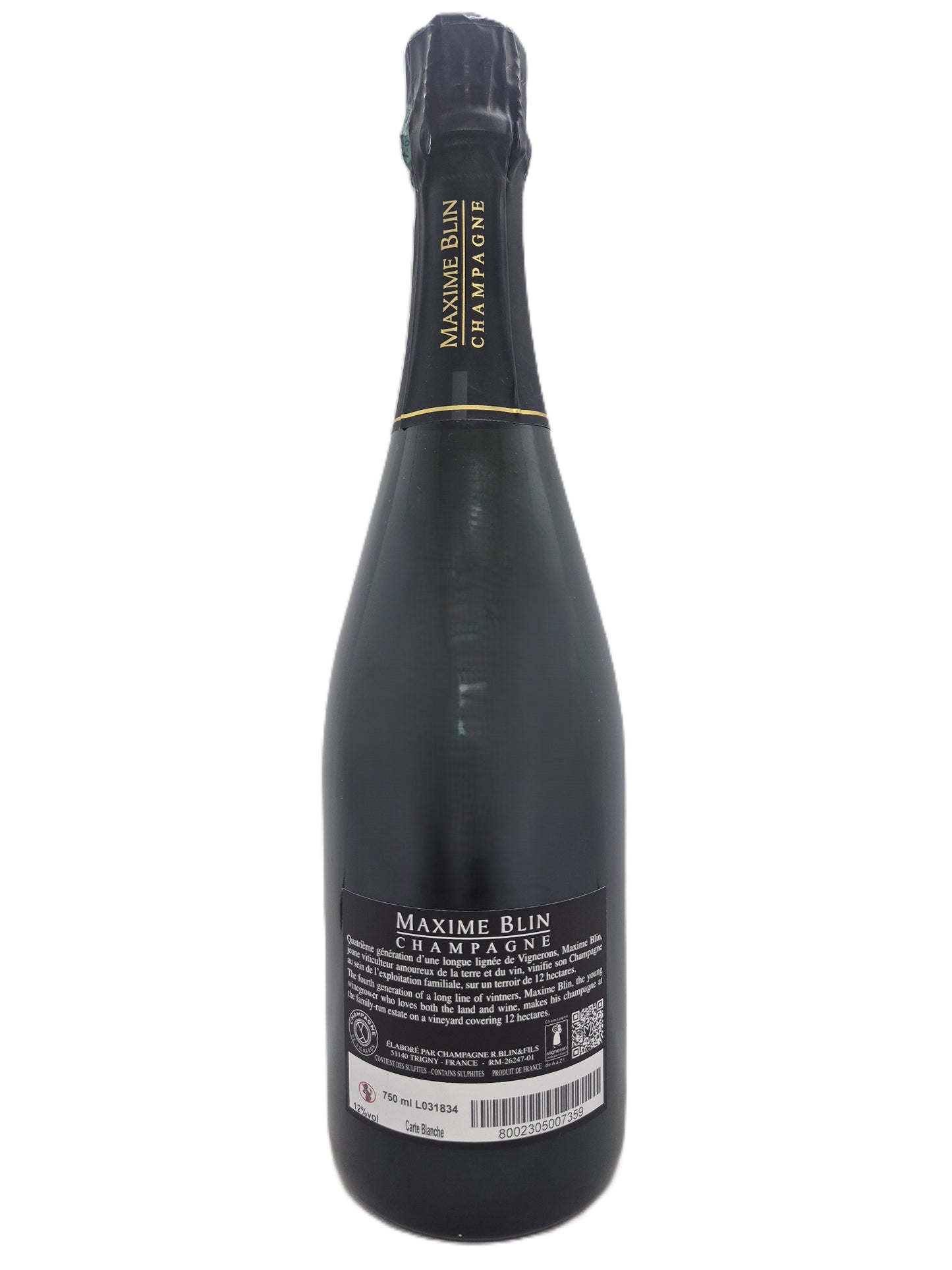Champagne "Carte Blanche" Maxime Blin
