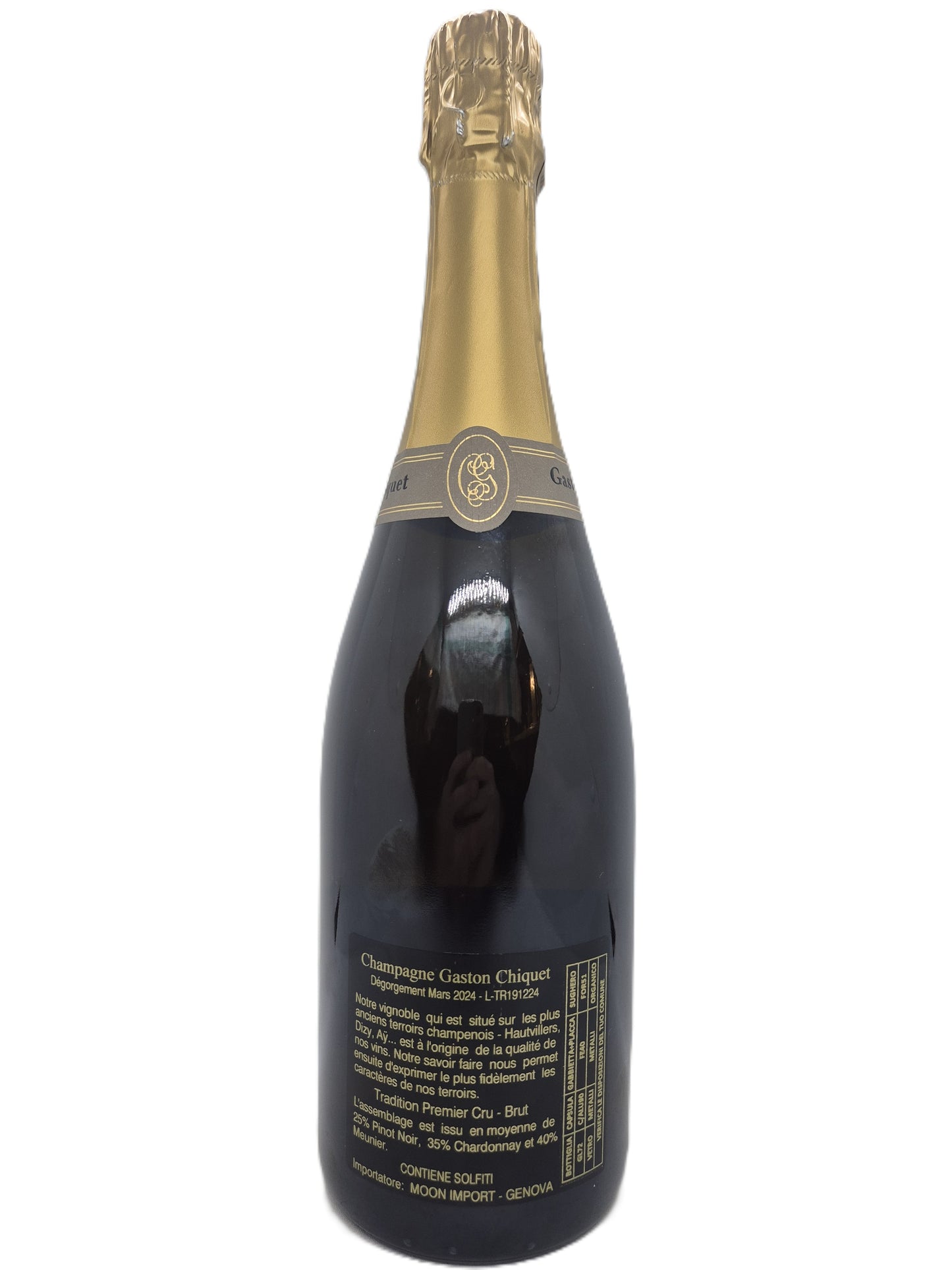 Champagne "Tradition Premier Cru" Gaston Chiquet