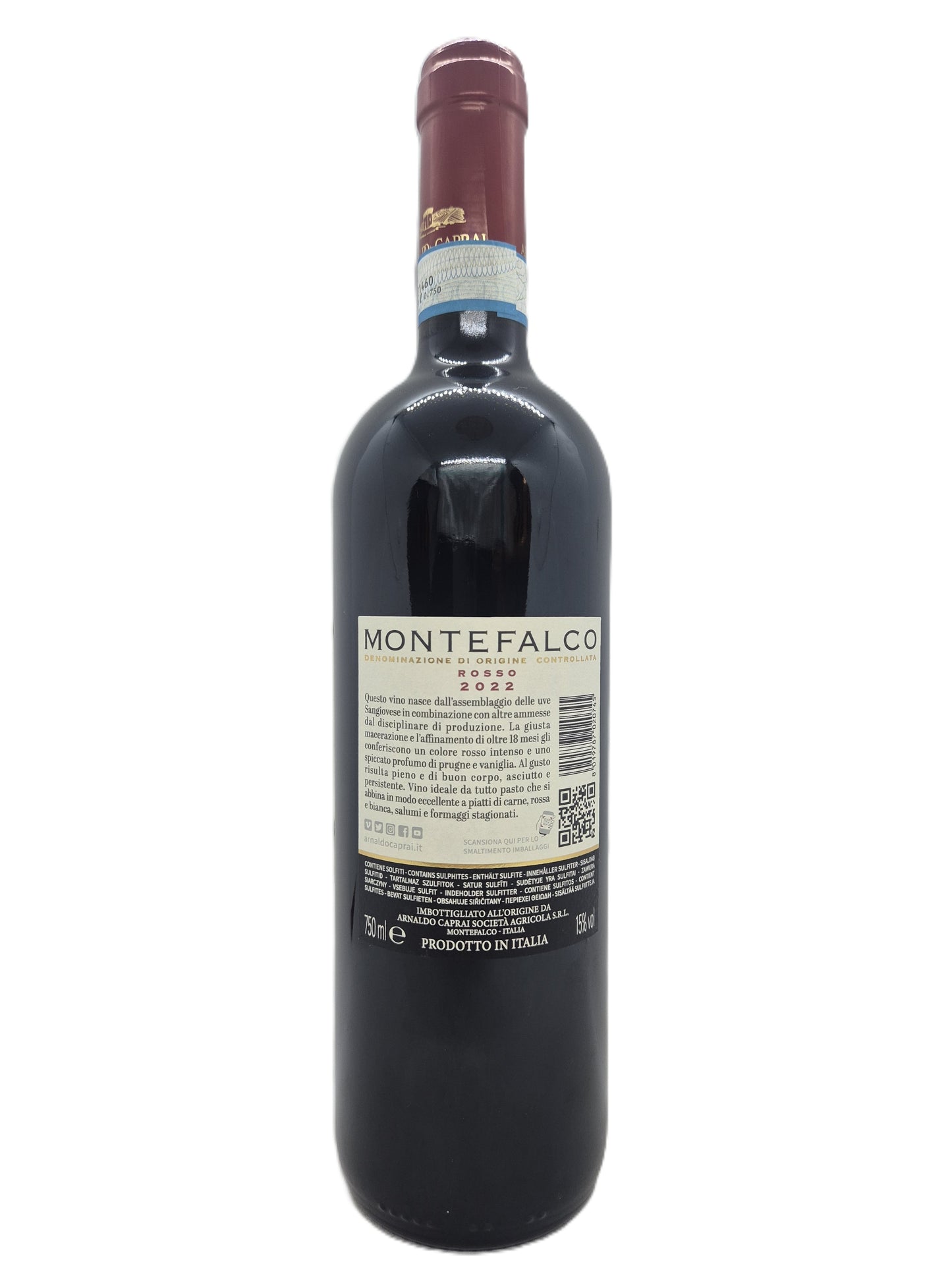 Montefalco rosso doc 2022 Arnaldo Caprai