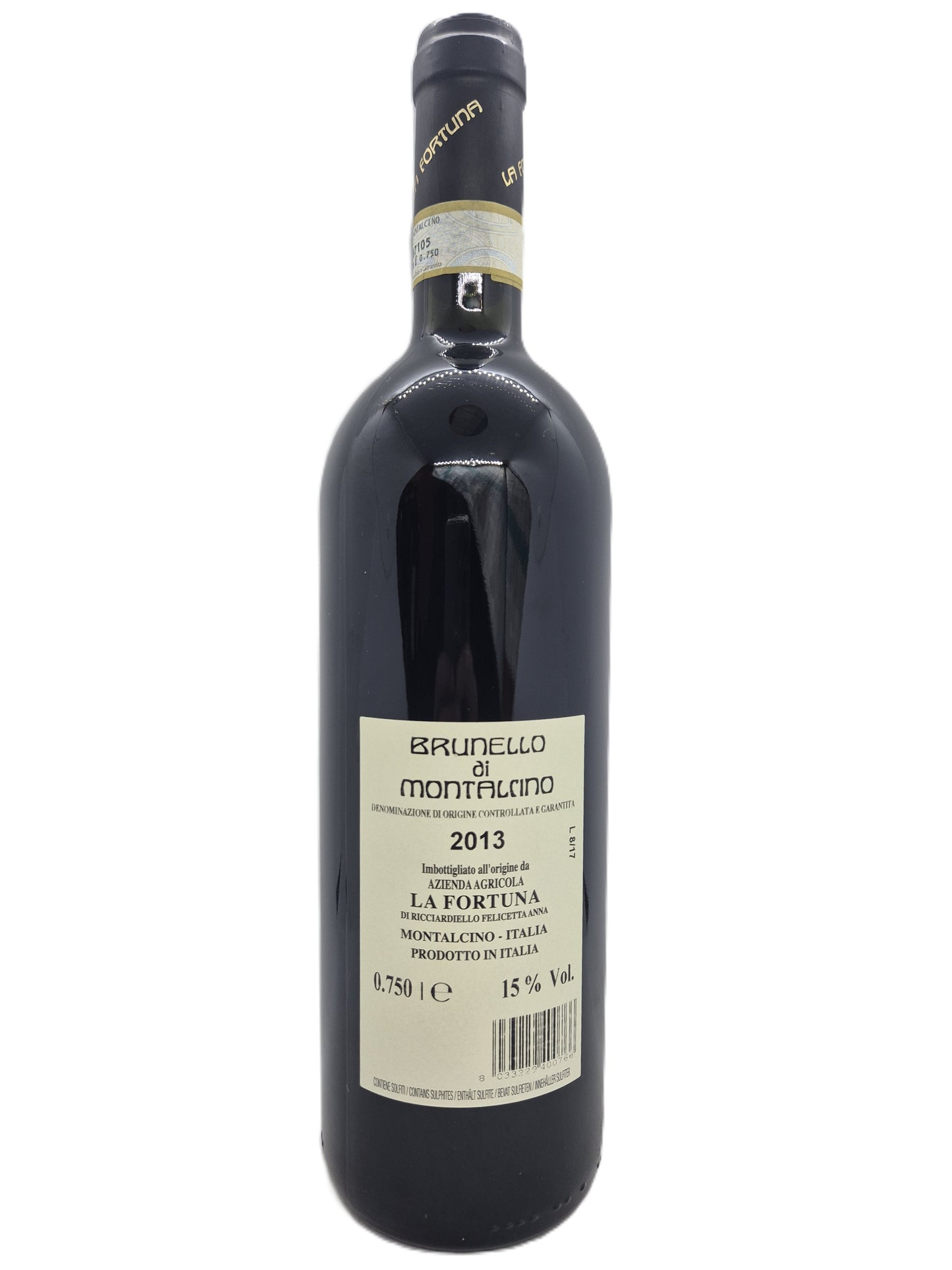 Brunello di Montalcino docg 2013 La Fortuna
