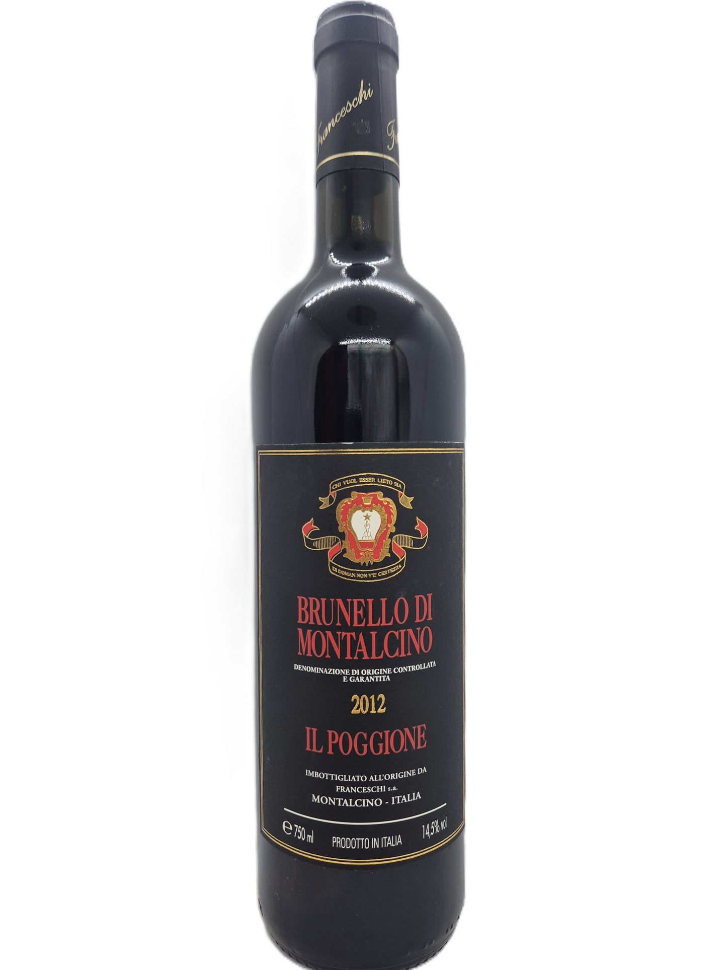Brunello di Montalcino docg 2012 Tenuta il Poggione