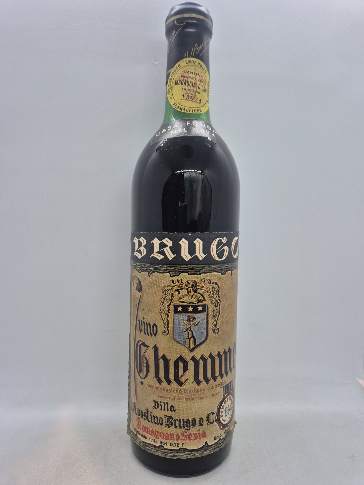 Ghemme Doc 1964 Agostino Brugo