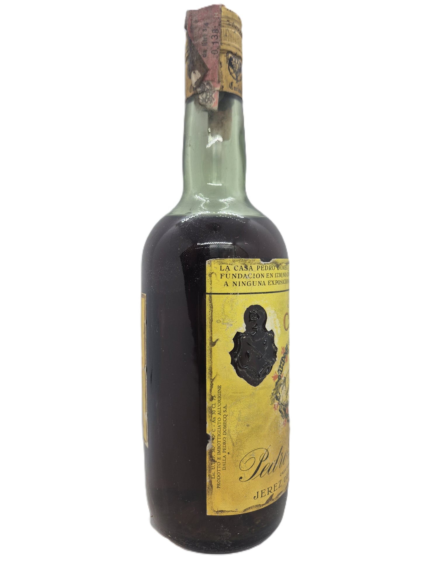 Carlos I Solera especial brandy de Jerez de la Frontera Domecq
