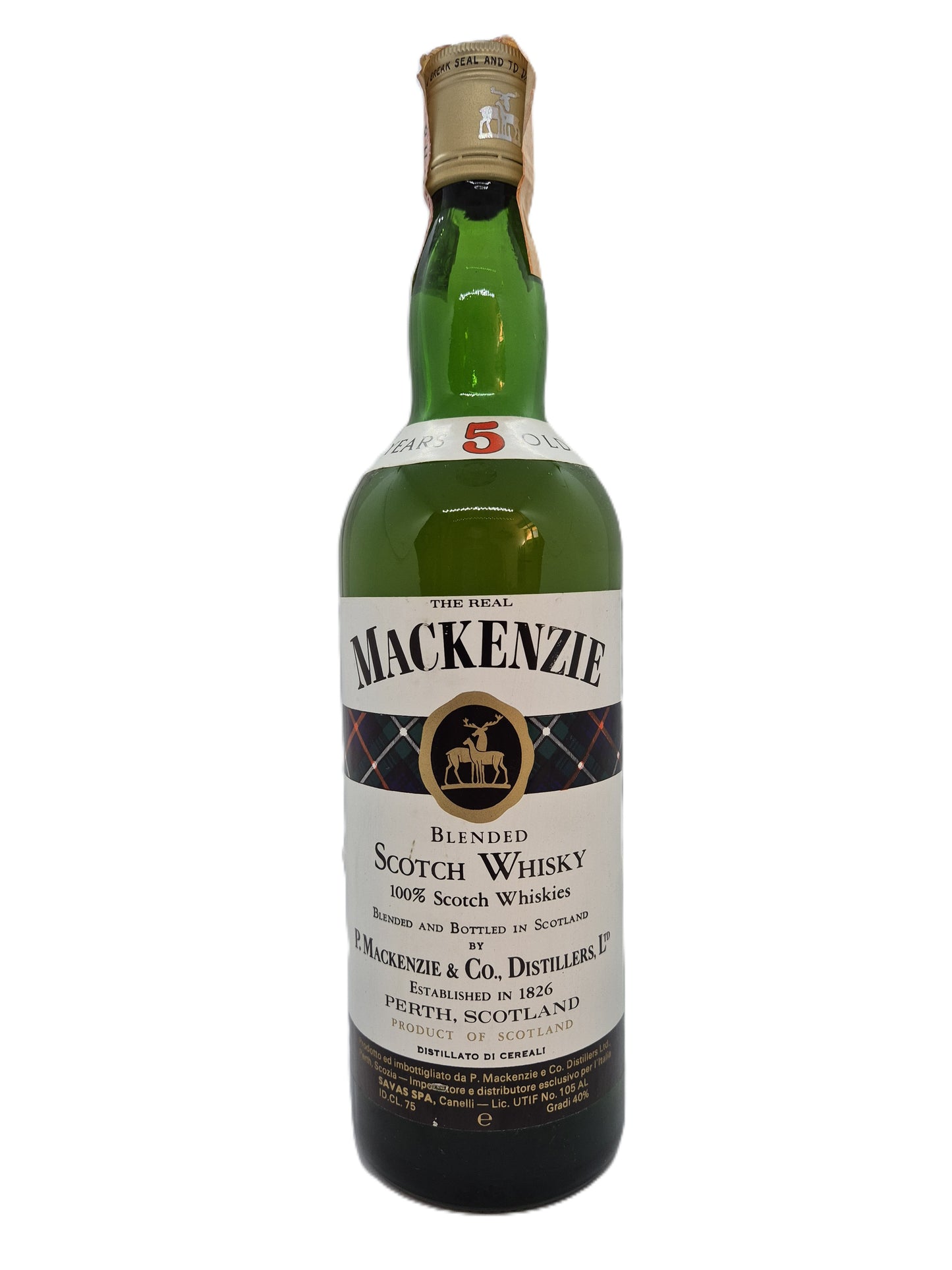 The Real Mackenzie 5 years old blended scotch whisky