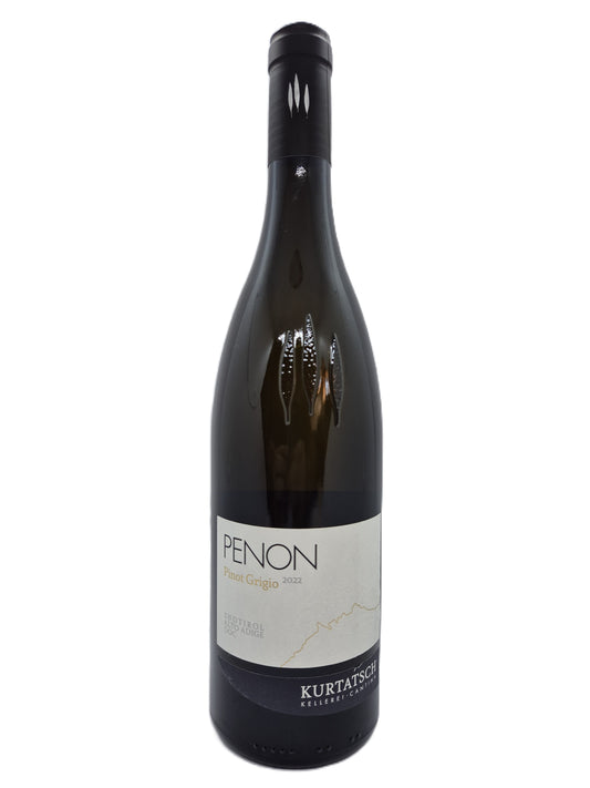Penon Sudtirol Alto Adige Doc Pinot Grigio 2022 Kurtatsch Kellerei cantina