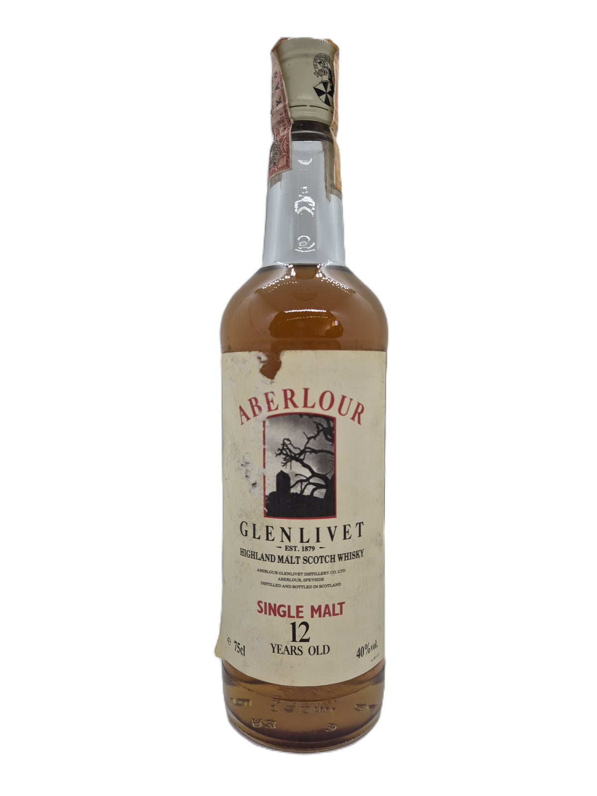Aberlour Glenlivet 12 years old single highland malt scotch whisky
