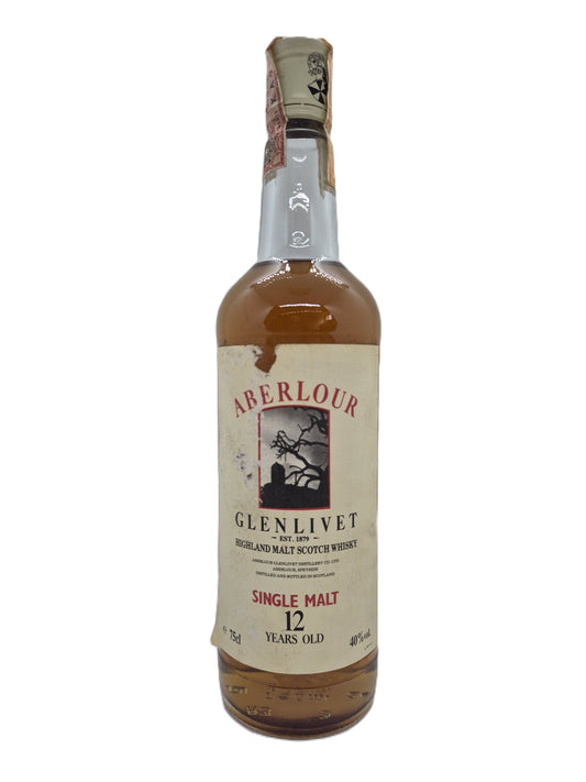 Aberlour Glenlivet 12 years old single highland malt scotch whisky
