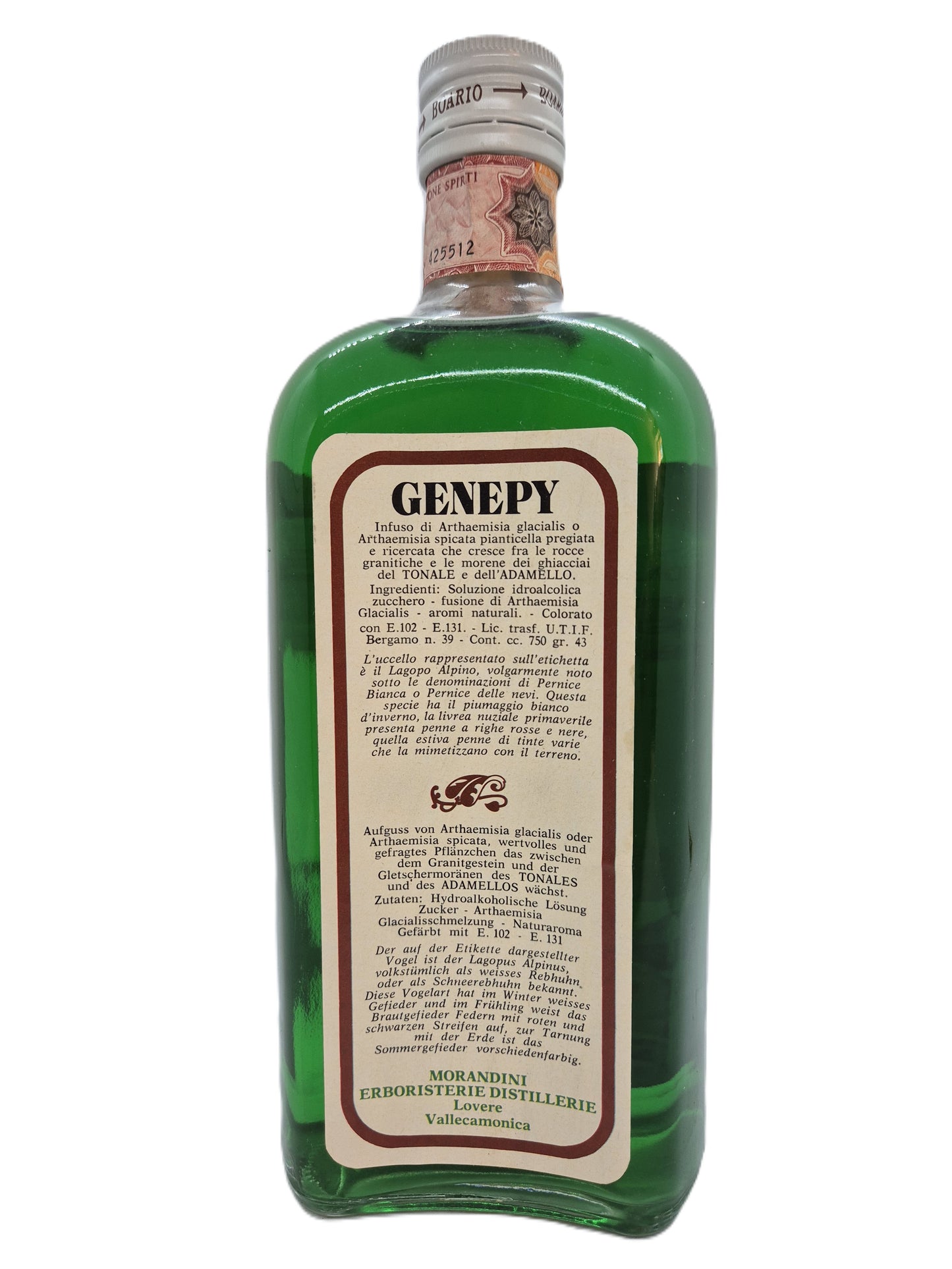 Genepy del Tonale e dell'Adamello Liquore
