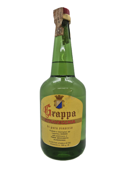 Grappa Stravecchia di pura vinaccia Liquorificio Barbara