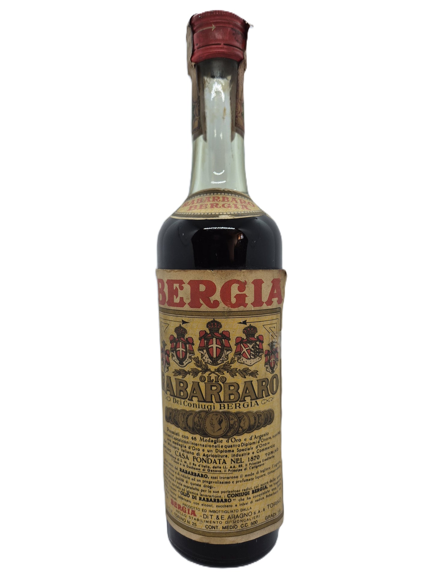 Rabarbaro Bergia Liquore