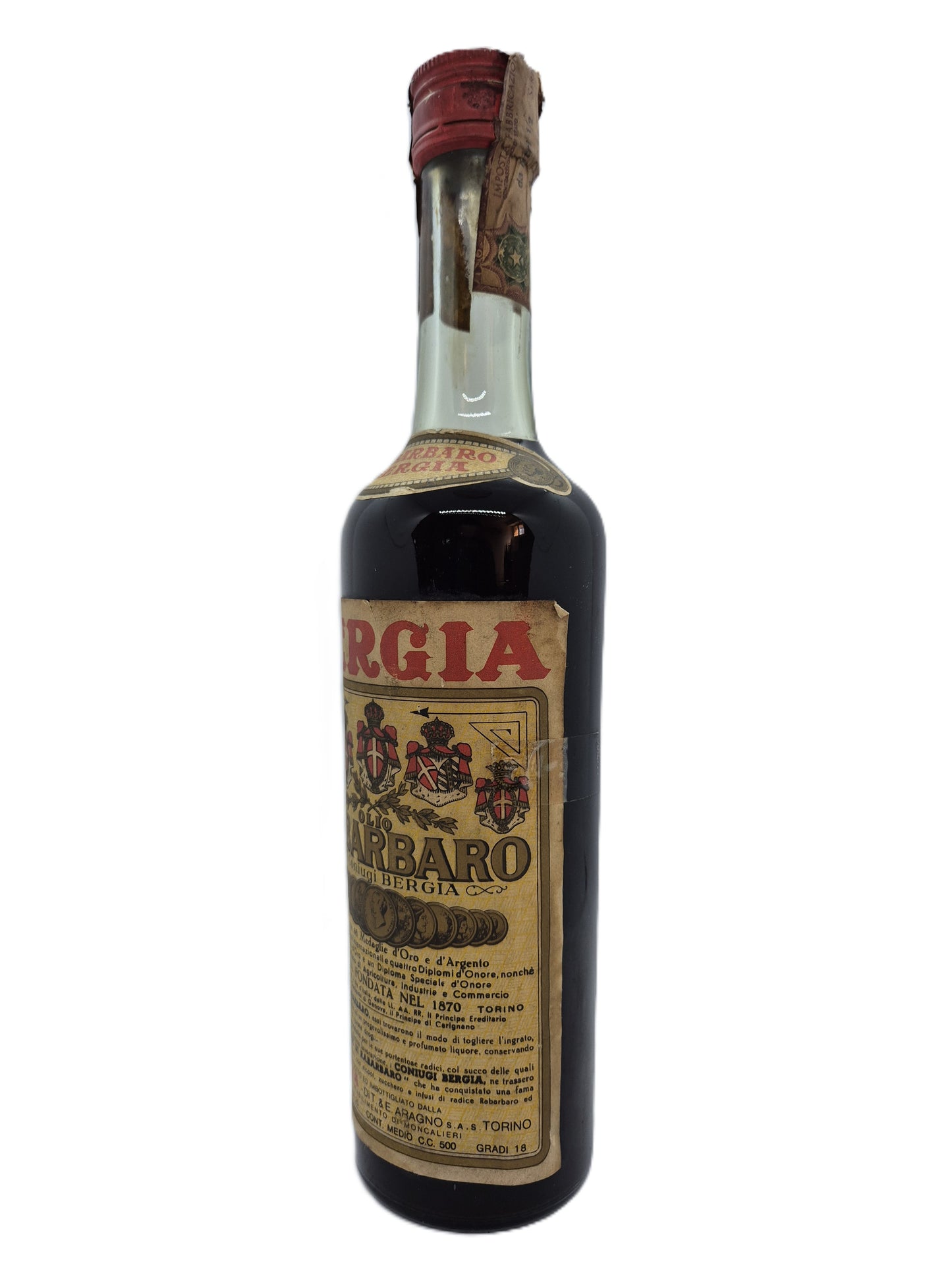 Rabarbaro Bergia Liquore