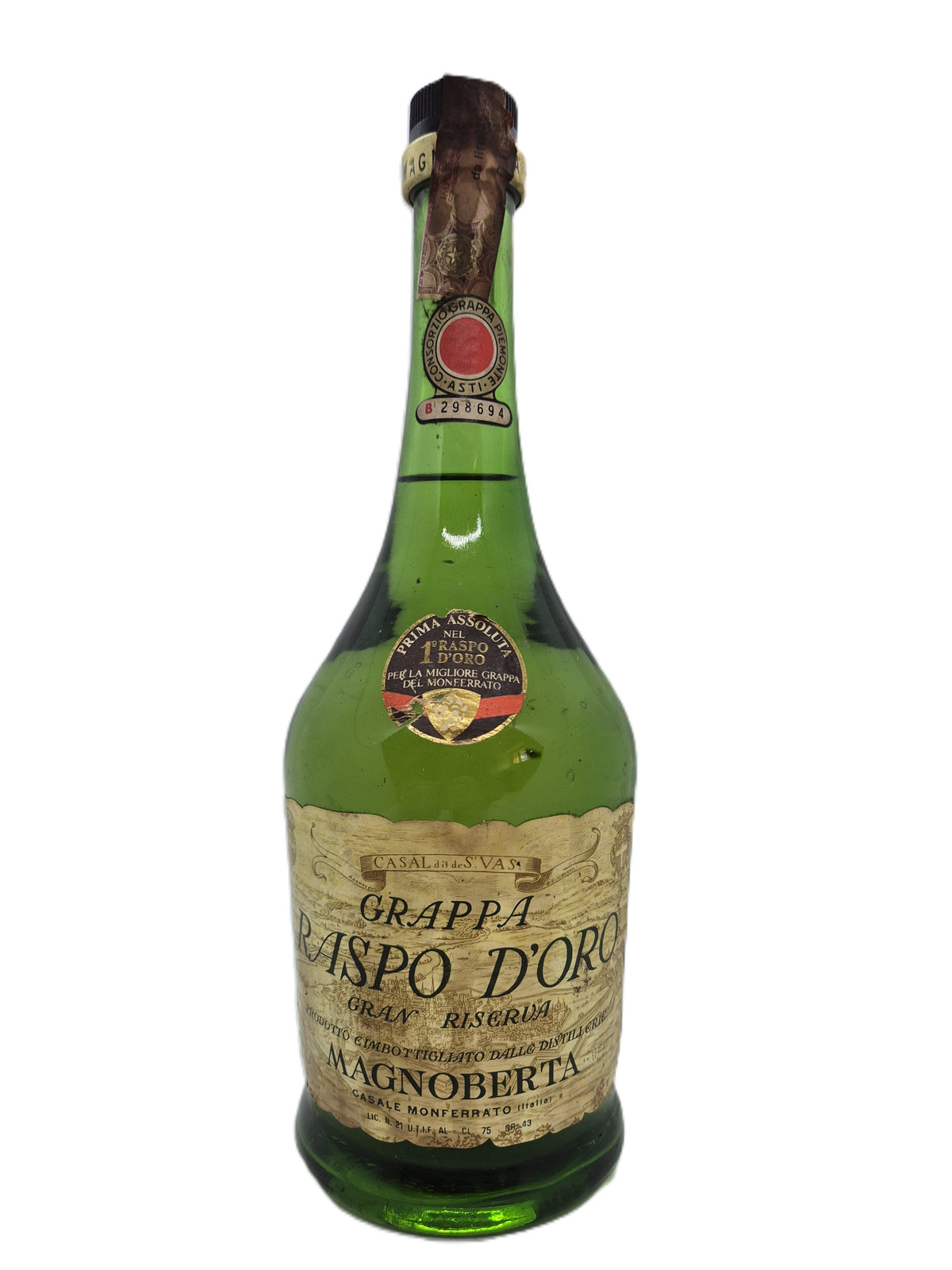 Grappa Raspa D'Oro Gran Riserva Magnoberta