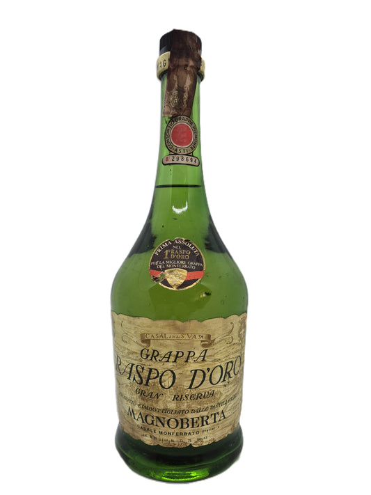 Grappa Raspa D'Oro Gran Riserva Magnoberta