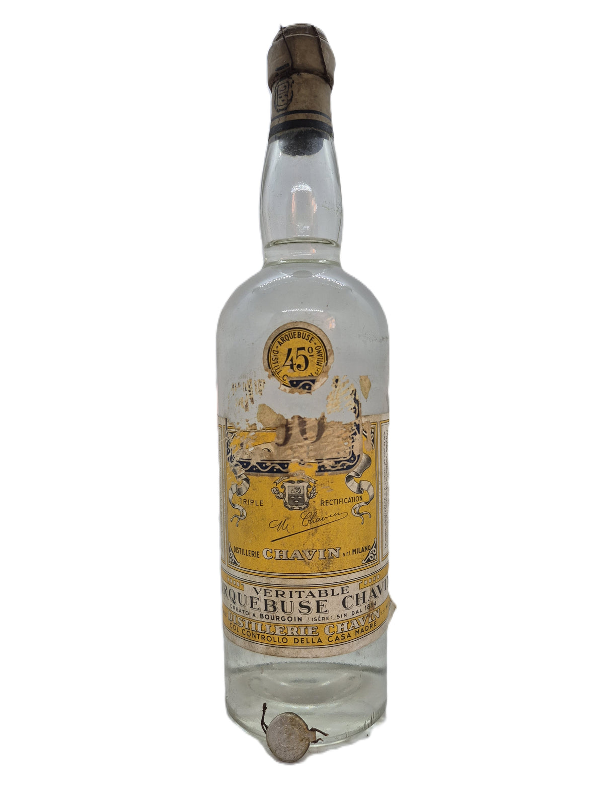 ARQUEBUSE VERITABLE DISTLLERIE CHAVIN CON SIGILLO REPUBBLICA