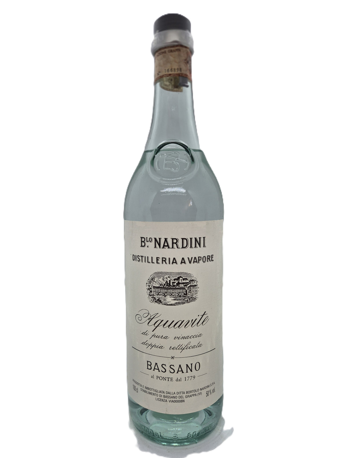 Acquavite di pura vinaccia doppia rettificata Nardini
