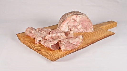 Coppa di testa di montagna Salumificio Eredi Corneti Zocca trancio da 1,000 kgs