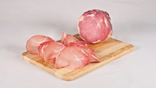 Lombino stagionato emiliano di Salumificio Eredi Corneti Zocca trancio da 1,000 kgs