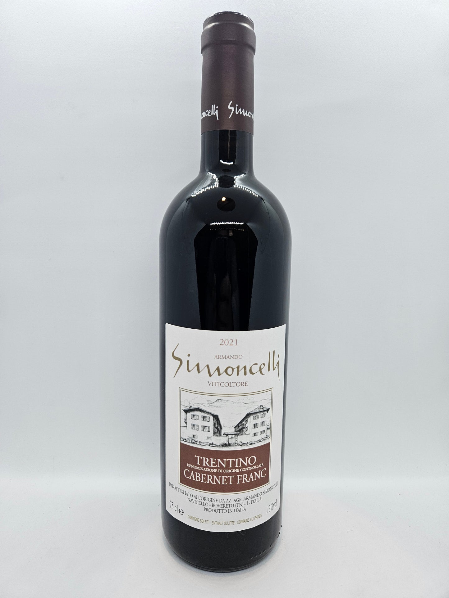 Cabernet Franc doc 2021 Armando Simoncelli Trentino