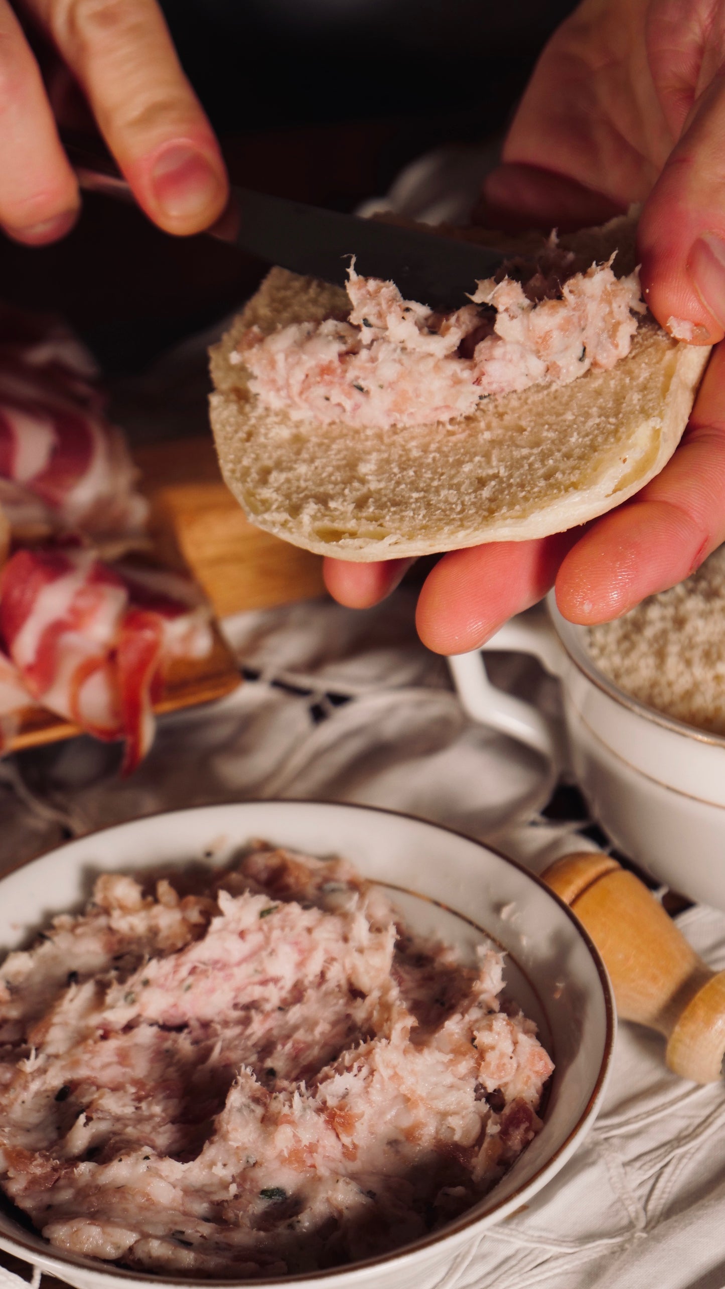 Pesto modenese per crescentine (cunza)