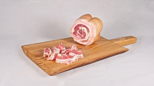 Pancetta arrotolata di montagna Salumificio Eredi Corneti Zocca trancio da 1,400 kg